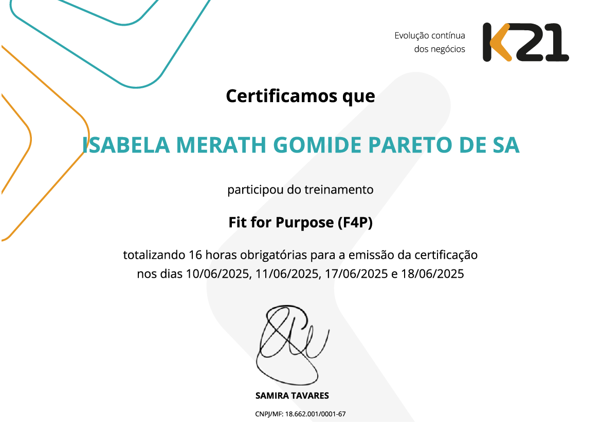 Certificado K21